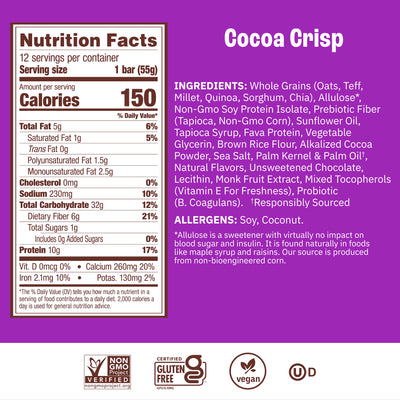 Probiotic Protein™ Breakfast Bar Variety Pack, 5-Count