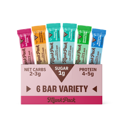Chewy Almond Bar Variety Pack, 6-Count