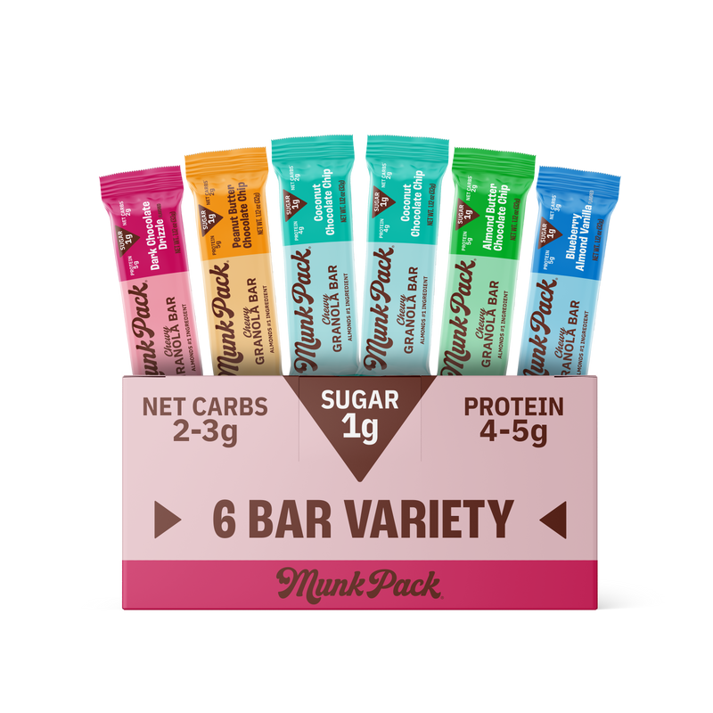 Chewy Almond Bar Variety Pack, 6-Count