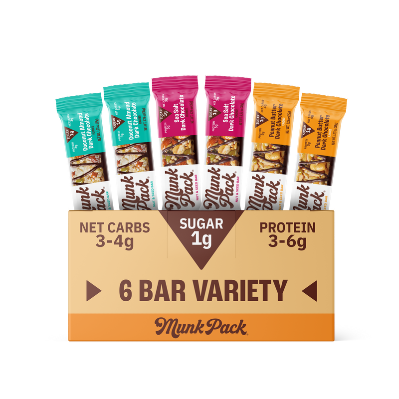 Nut & Seed Bar Variety Pack, 6-Count