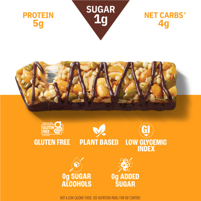 Peanut Butter Dark Chocolate Nut & Seed Bar, 24-Count