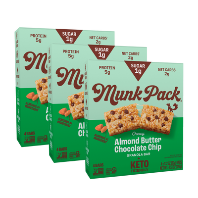 Almond Butter Chocolate Chip Granola Bar, 12-Count
