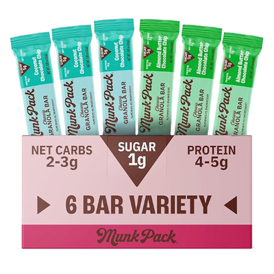 Chewy Almond Bar Variety Pack, 6-Count