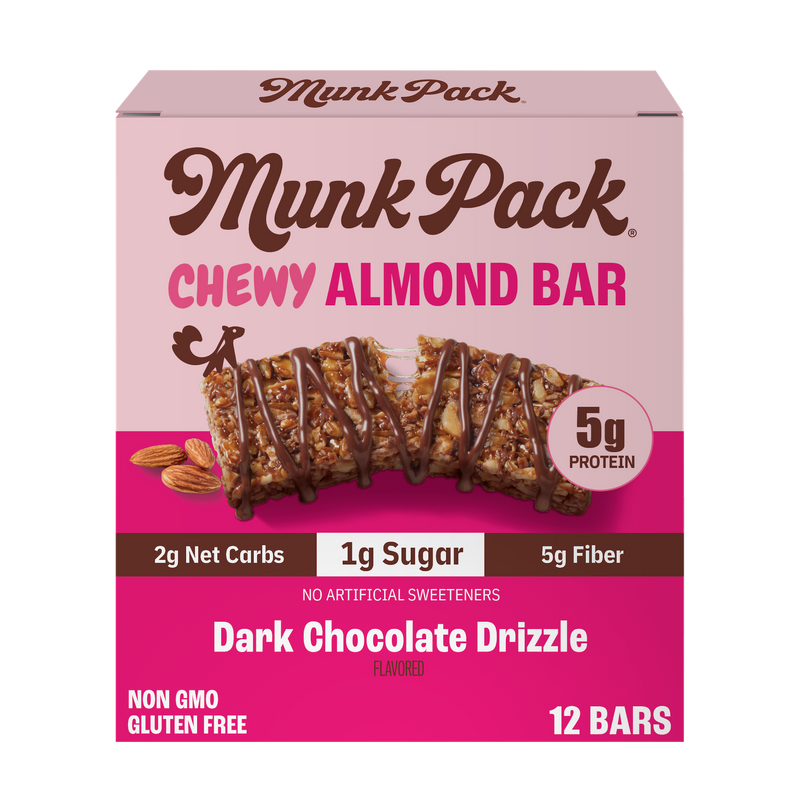 Dark Chocolate Drizzle Granola Bar, 12-Count