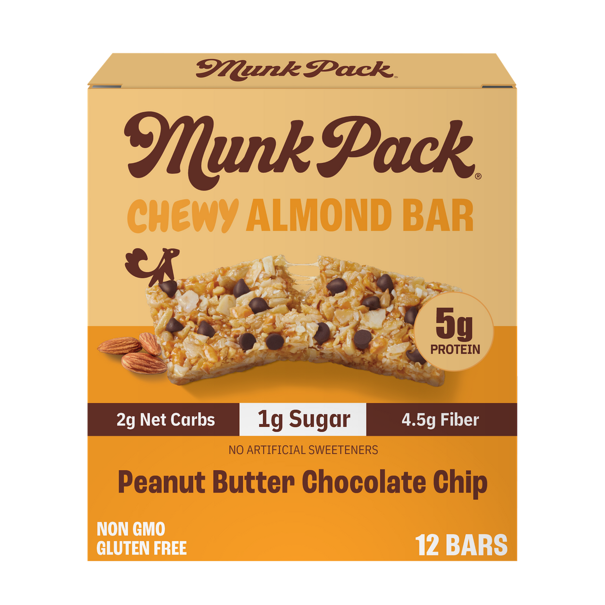 Peanut Butter Chocolate Chip Granola Bar, 12-Count