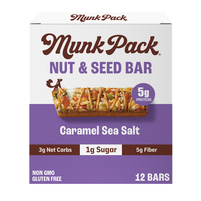 Caramel Sea Salt Nut & Seed Bar, 12-Count