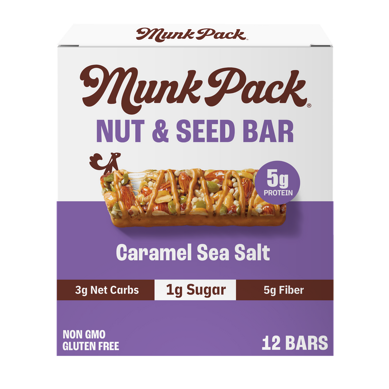 Caramel Sea Salt Nut & Seed Bar, 12-Count