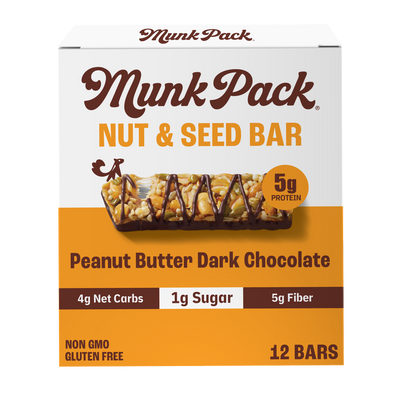 Peanut Butter Dark Chocolate Nut & Seed Bar, 12-Count