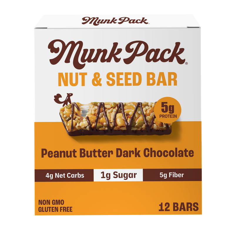 Peanut Butter Dark Chocolate Nut & Seed Bar, 12-Count