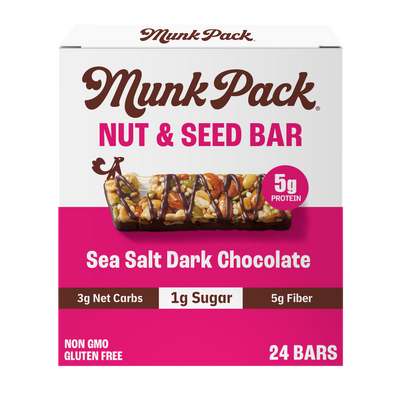 Salt Dark Chocolate Nut & Seed Bar, 24-Count